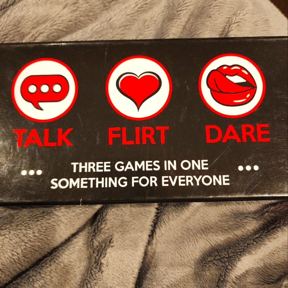 Talk Flirt Dare Card Game